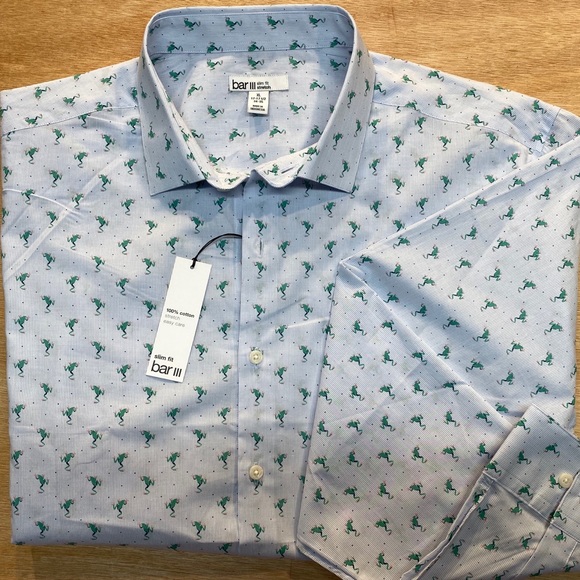 Bar III Other - BAR III SLIM FIT STRETCH XL Casual Dress Shirt